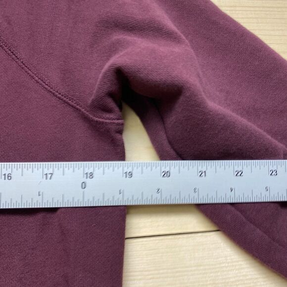 Everlane Sweater Womens XS Purple Crewneck Sweatshirt 100 Human Pullover Ladies - Picture 10 of 13